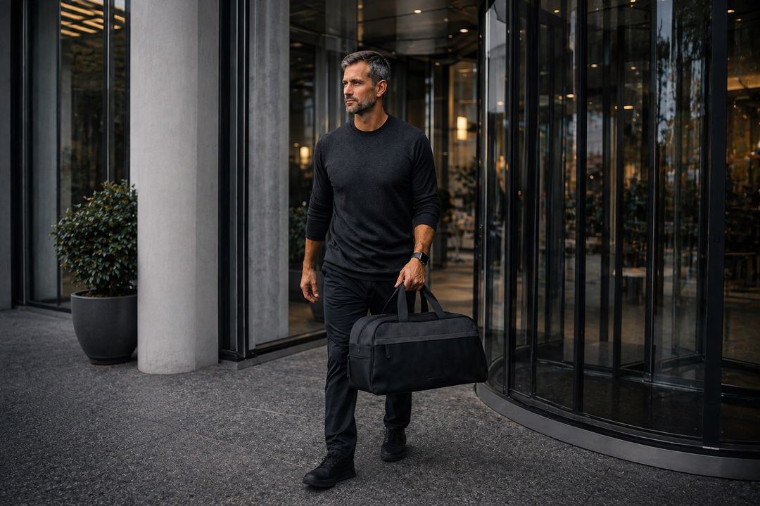 Praktiske sportsbager med plass til treningsutstyret.